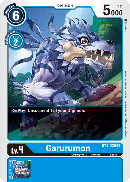 Image of Garurumon