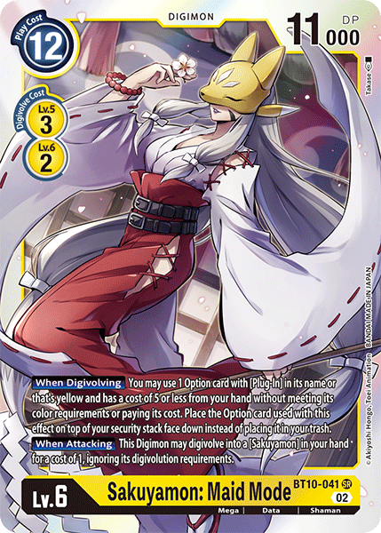 Image of Sakuyamon: Maid Mode