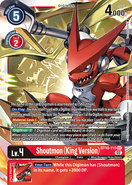 Image of Shoutmon (King Version)