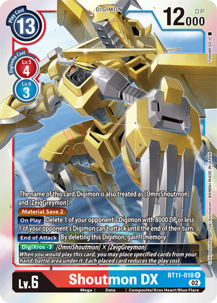 Card image for Shoutmon DX