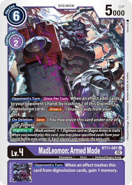 Card image for MadLeomon: Armed Mode