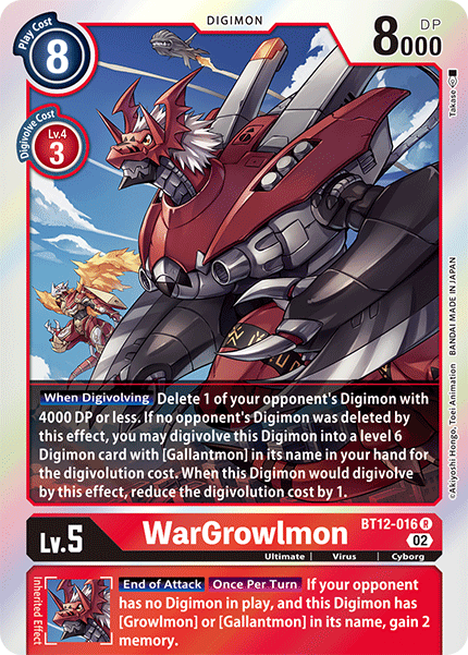 Image of WarGrowlmon