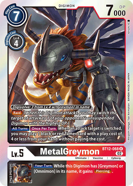 Card image for MetalGreymon