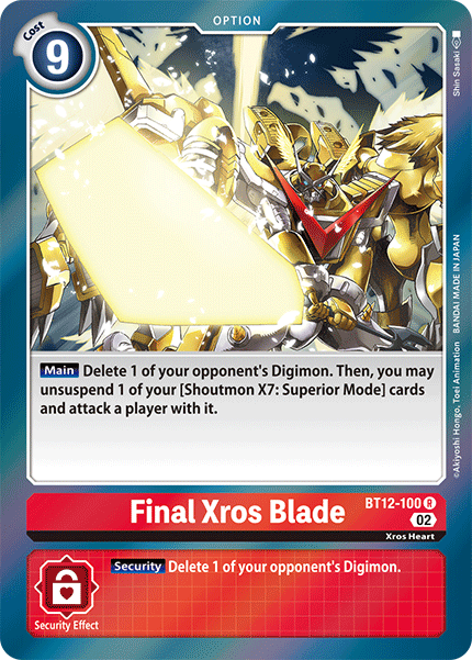 Image of Final Xros Blade