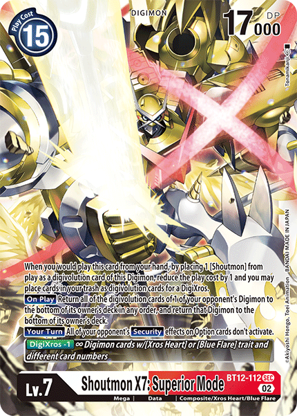 Card image for Shoutmon X7: Superior Mode
