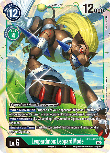 Card image for Leopardmon: Leopard Mode