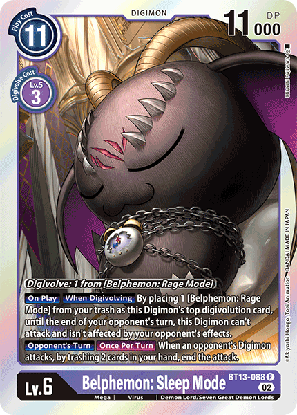 Image of Belphemon: Sleep Mode