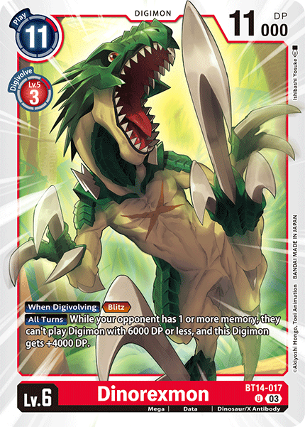 Image of Dinorexmon