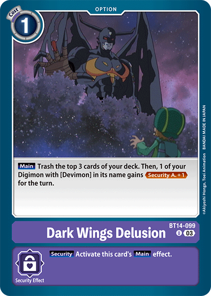 Image of Dark Wing's Delusion