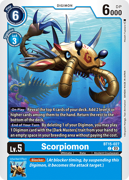 Image of Scorpiomon