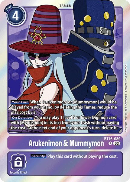 Image of Arukenimon & Mummymon