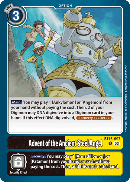 Image of Advent of the Ancient Steel Angel