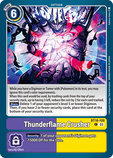 Image of Thunderflame Crusher