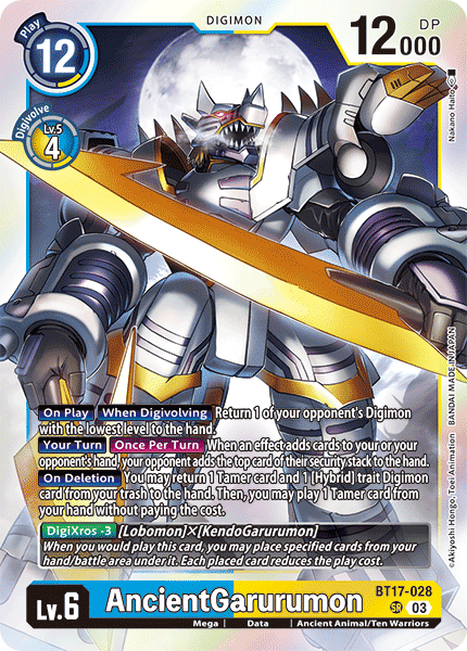 Image of AncientGarurumon