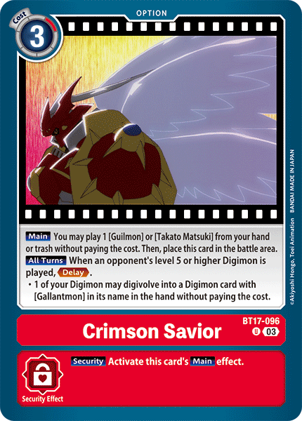 Image of Crimson Savior
