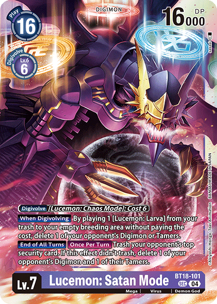 Image of Lucemon: Satan Mode