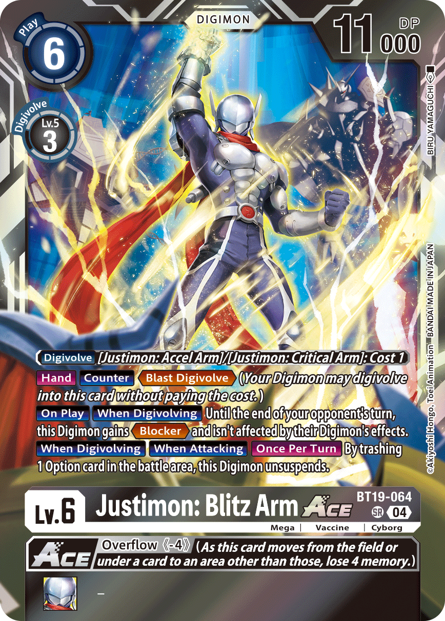 Image of Justimon: Blitz Arm