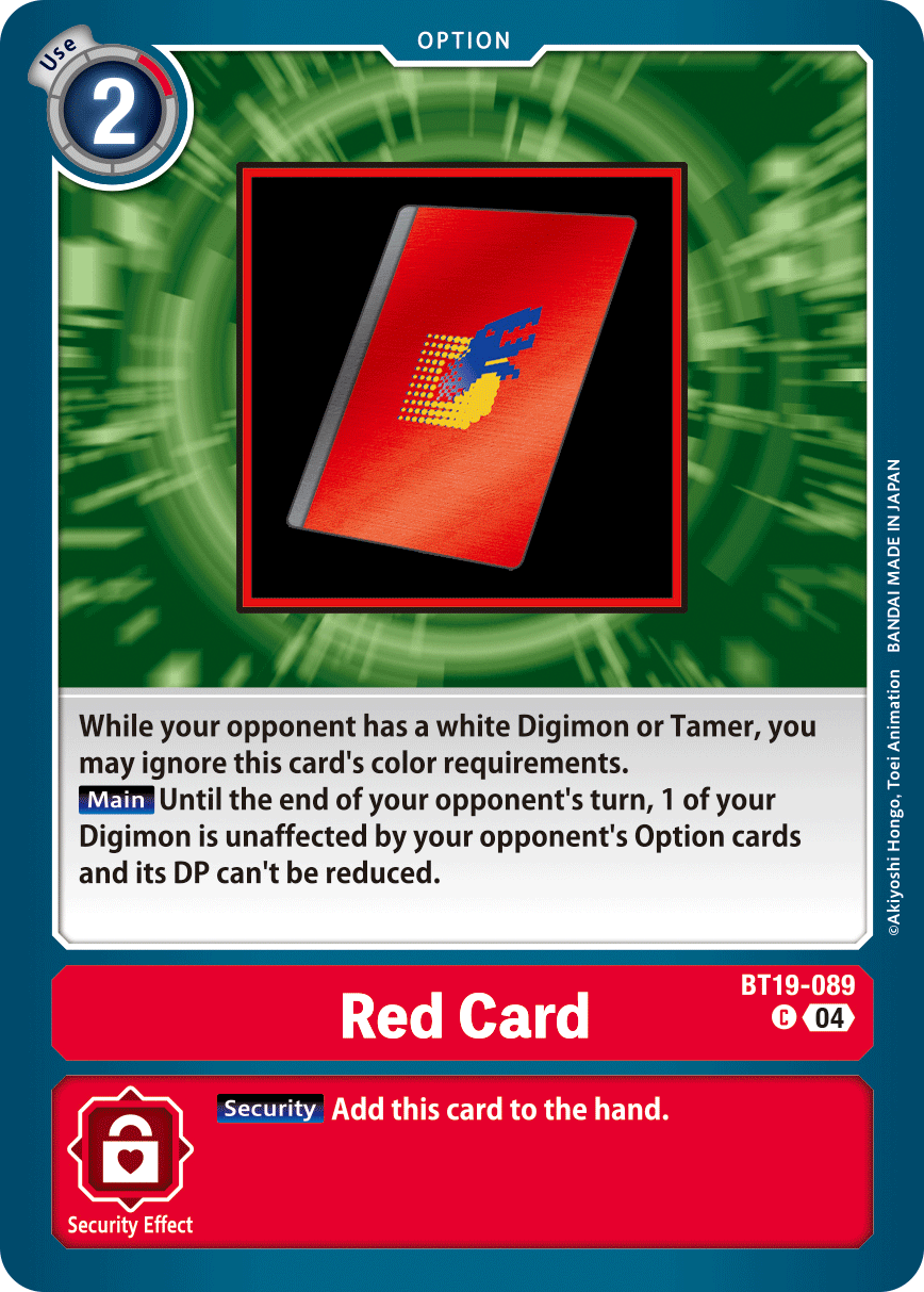 Image of Red Card
