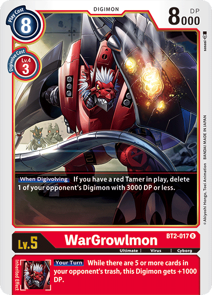 Image of WarGrowlmon