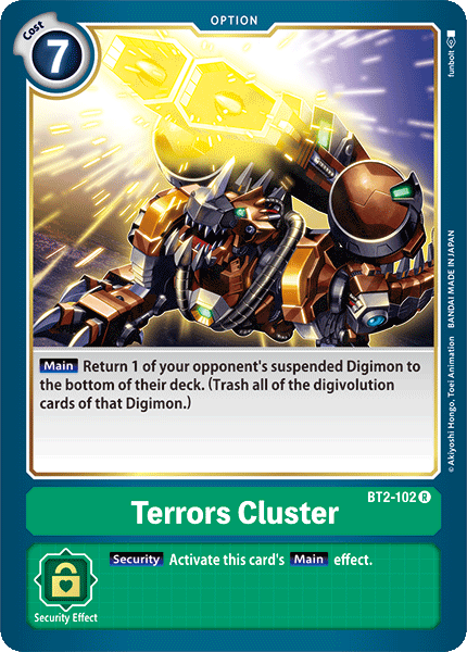 Image of Terrors Cluster