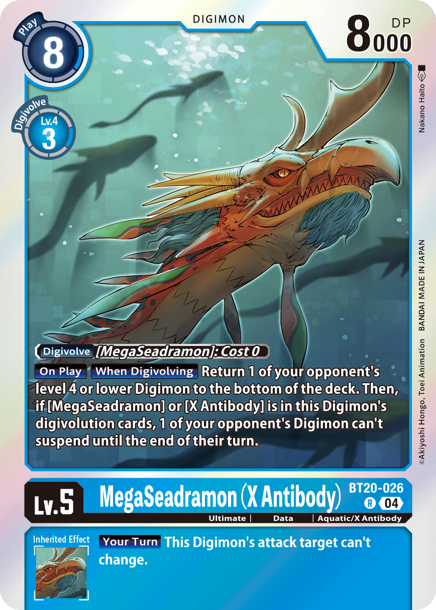 Image of MegaSeadramon (X Antibody)