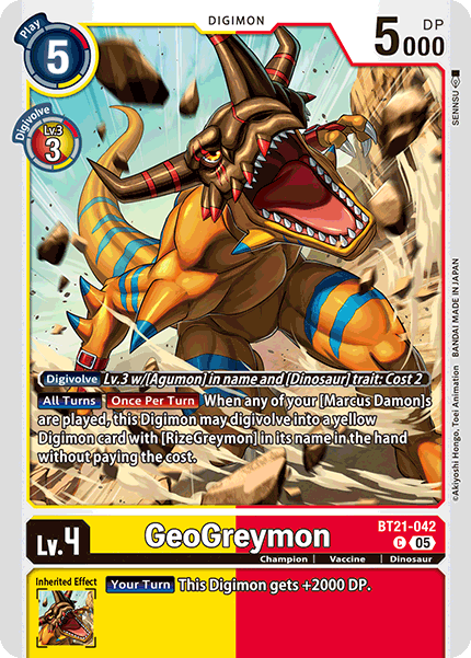 Image of GeoGreymon