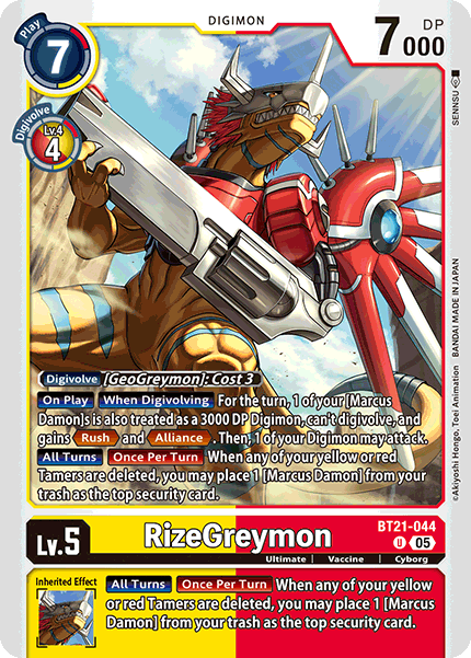 Image of RizeGreymon