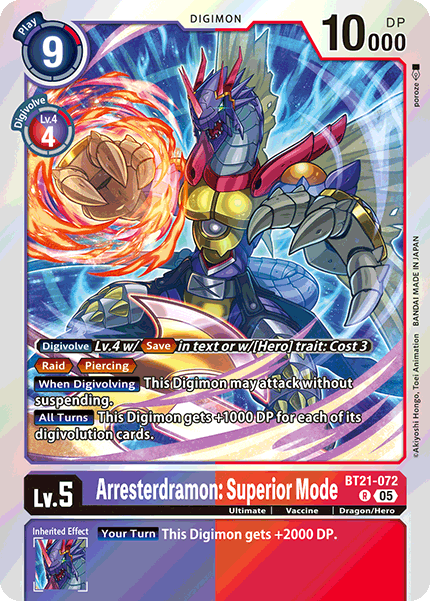 Image of Arresterdramon: Superior Mode