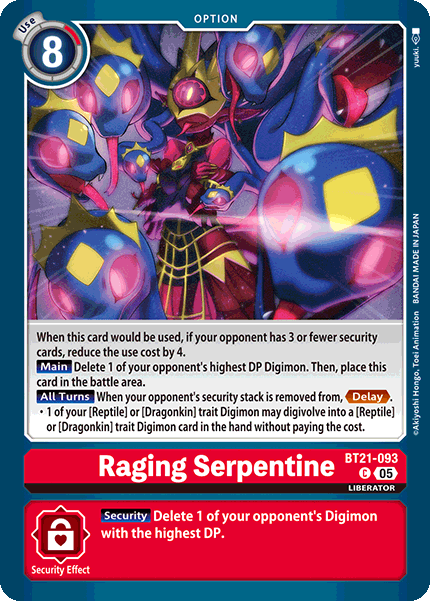 Image of Raging Serpentine