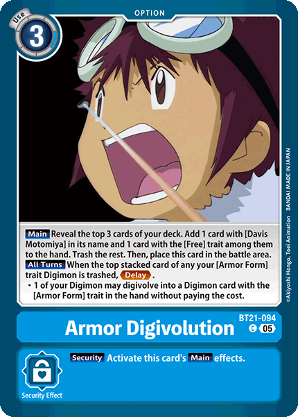 Image of Armor Digivolution