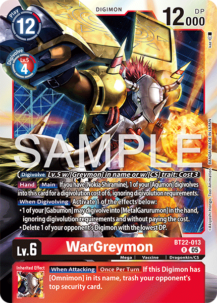 Image of WarGreymon