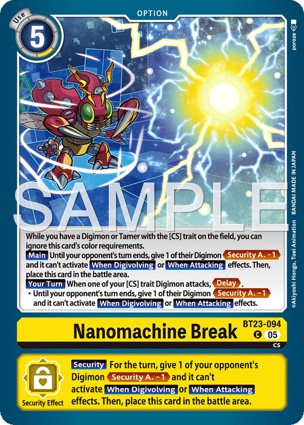 Image of Nanomachine Break