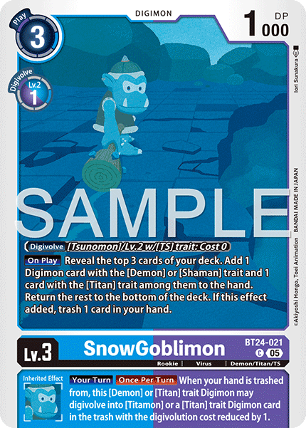 Image of SnowGoblimon