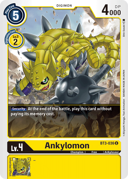 Card image for Ankylomon
