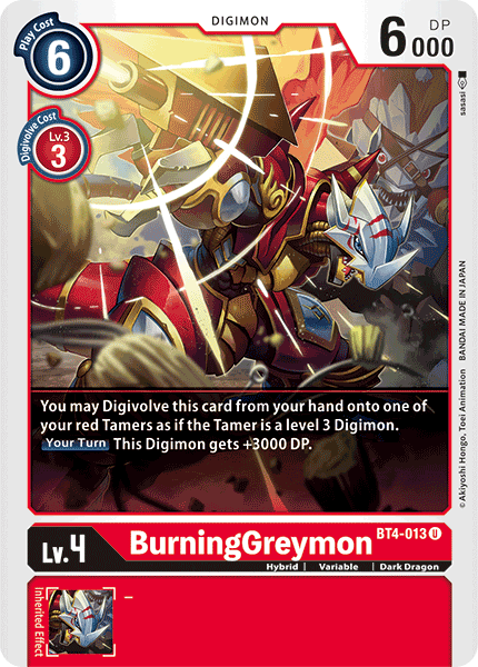 Card image for BurningGreymon