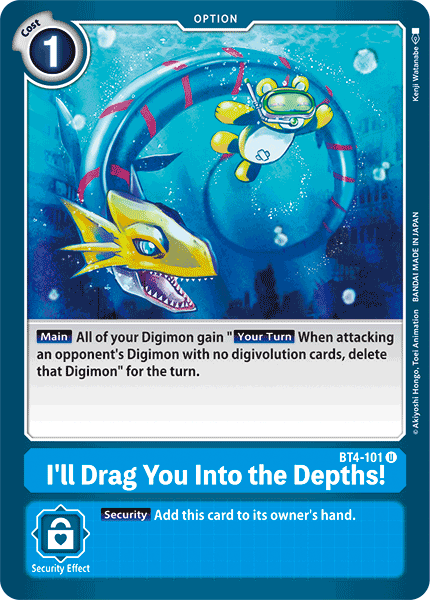 Image of I'll Drag You Into the Depths!