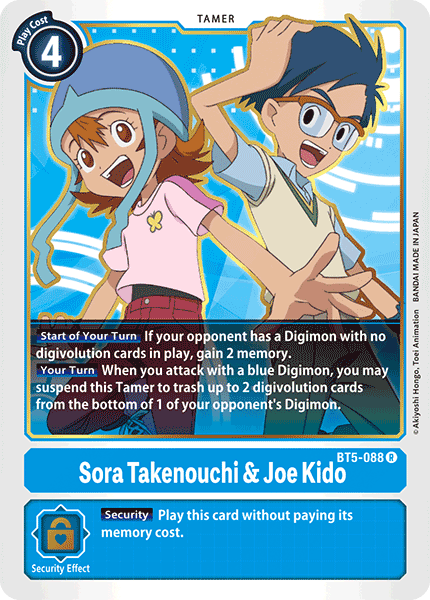 Image of Sora Takenouchi & Joe Kido