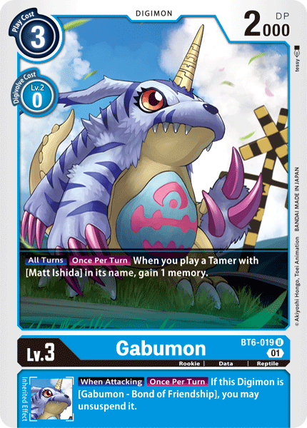 Image of Gabumon