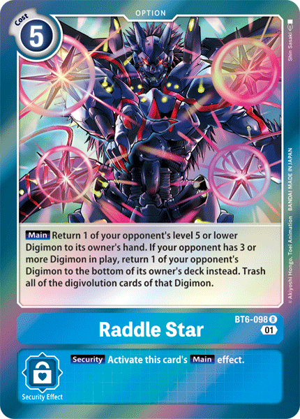 Image of Raddle Star