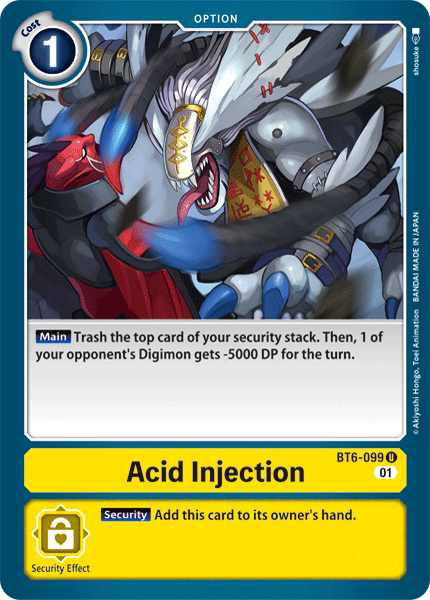 Image of Acid Injection