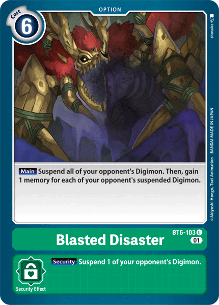 Image of Blasted Disaster