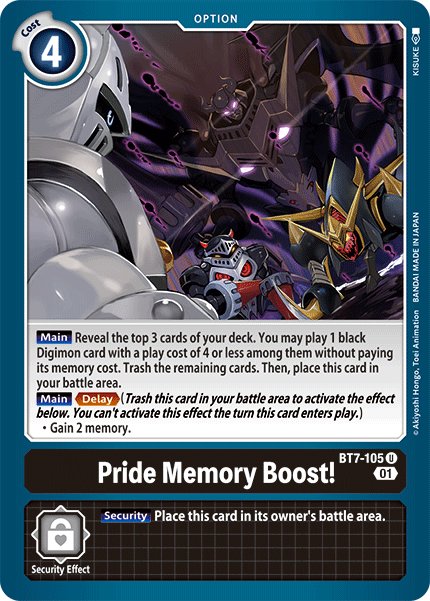 Image of Pride Memory Boost!