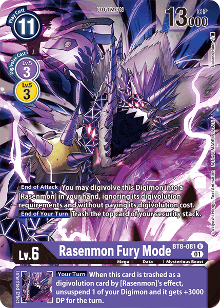 Image of Rasenmon Fury Mode