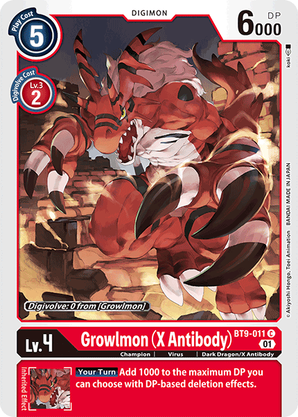 Image of Growlmon (X Antibody)