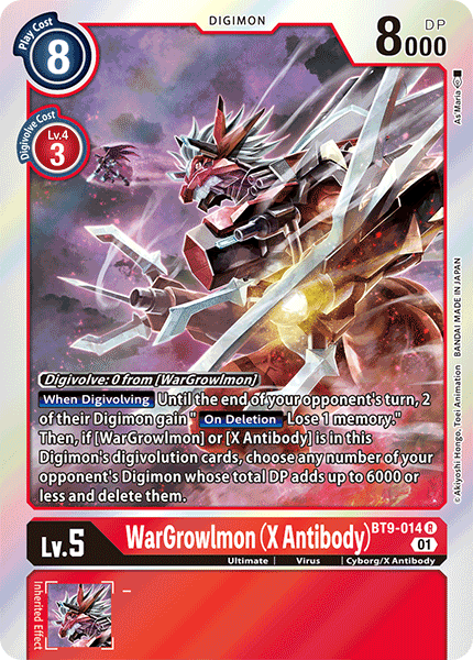 Image of WarGrowlmon (X Antibody)