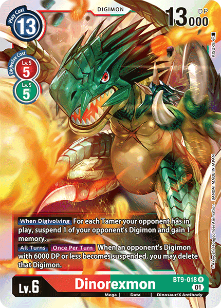 Image of Dinorexmon