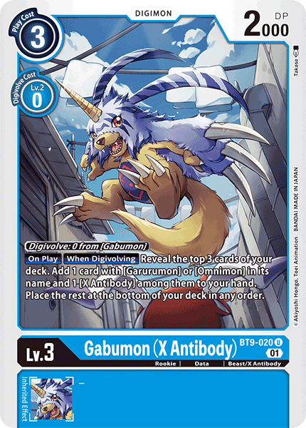 Image of Gabumon (X Antibody)