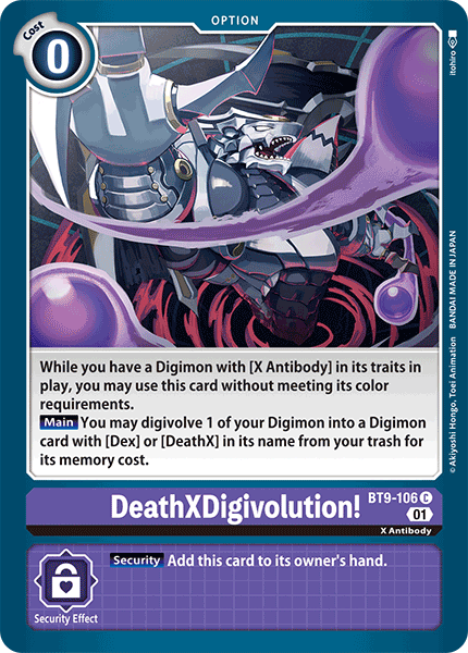 Image of DeathXDigivolution!