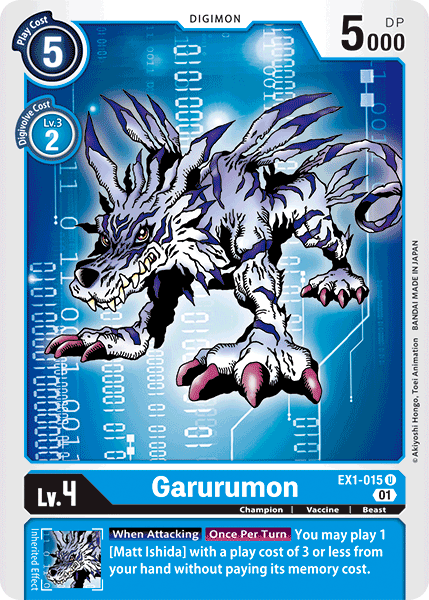 Image of Garurumon