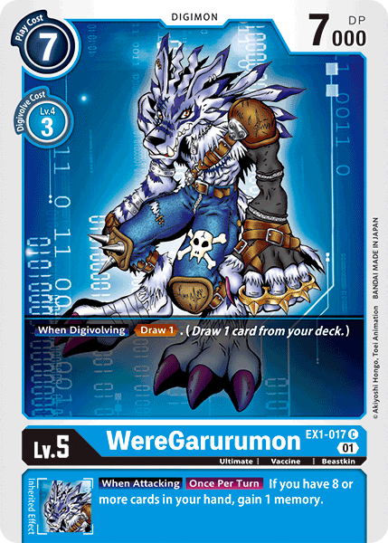 Image of WereGarurumon